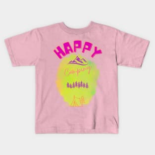 Happy camping Kids T-Shirt